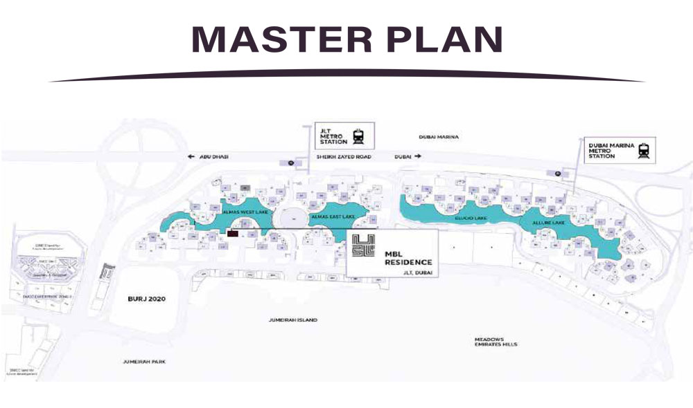 MBL Royal Apartments by MAG in Dubai - Master Plan